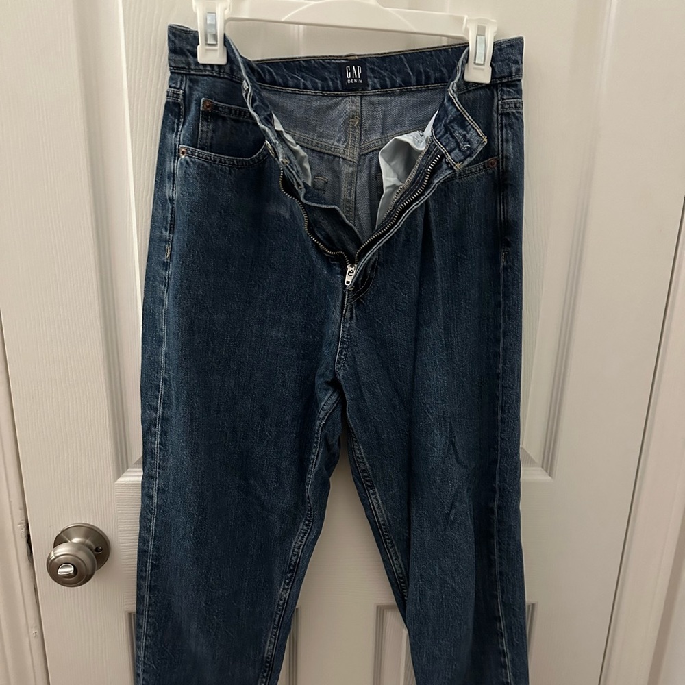 Gap bluejeans: Mom jeans